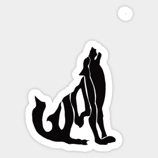 WOLF TYPE Sticker